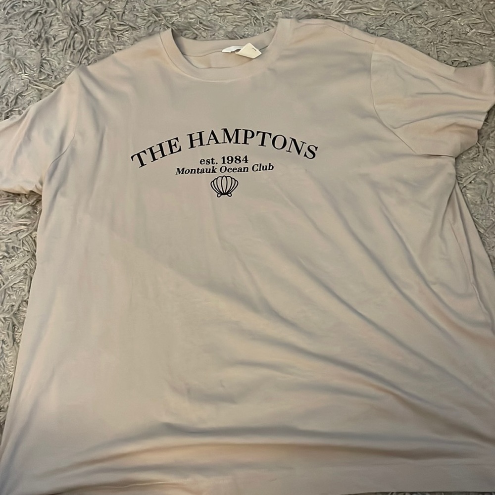 Tan oversized Tshirt!